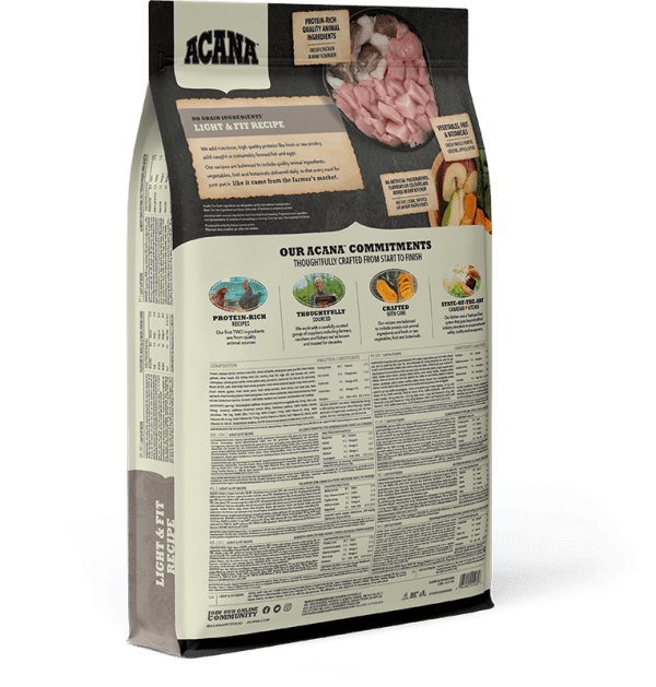 Dog Food Dry Dog Food Adult Dog Light and Fit Chicken and Fish Grain Free