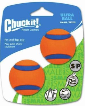 Chuckit Ultra Ball Small 2pk 4.8cm