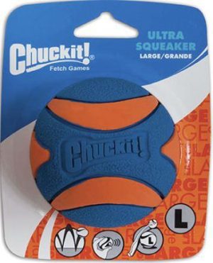 Chuckit Ultra Squeaker Ball Large 7.3cm