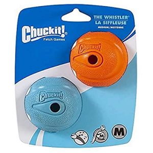 Chuckit Ball The Whistler 2pk 6.5cm