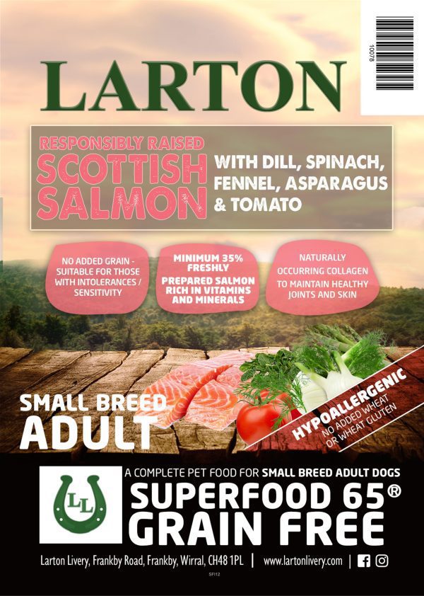 Dog Food Dry Dog Food Grain Free Salmon Small Breed