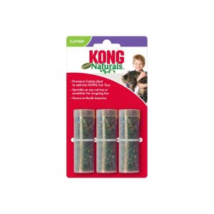 KONG Refillables Catnip Tubes 3pk 9g