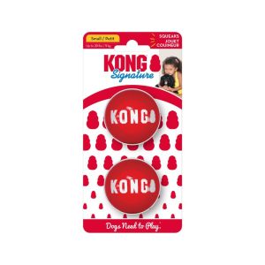 KONG Signature Balls Small 2pk