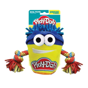 Hasbro Dog Toy Play-Doh Do-Doh Rope Tug 7"