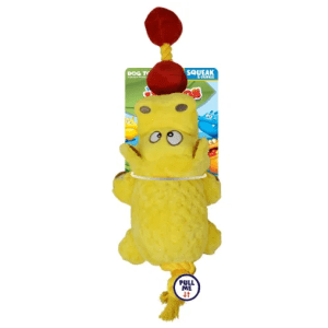 Hasbro Dog Toy Squeak & Tug Hungry Hippo 17"