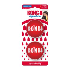 KONG Signature Balls Medium 2pk