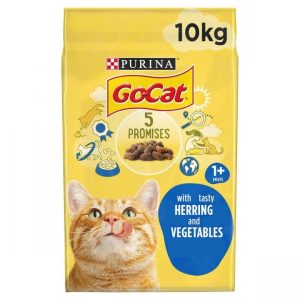 GO-CAT Herring with Vegetables Dry Cat Food