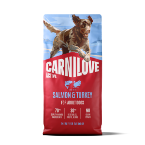 Carnilove Active Salmon & Turkey Dog Food for Adult Dogs