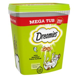 Dreamies Tuna Mega Tub 350g