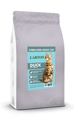 Larton Connoisseur Cat Adult Duck And Sardines