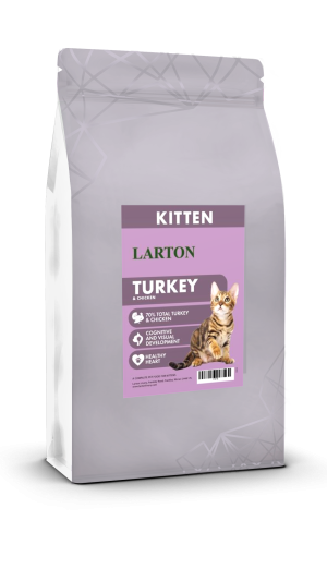Larton Connoisseur Cat Kitten Turkey & Chicken